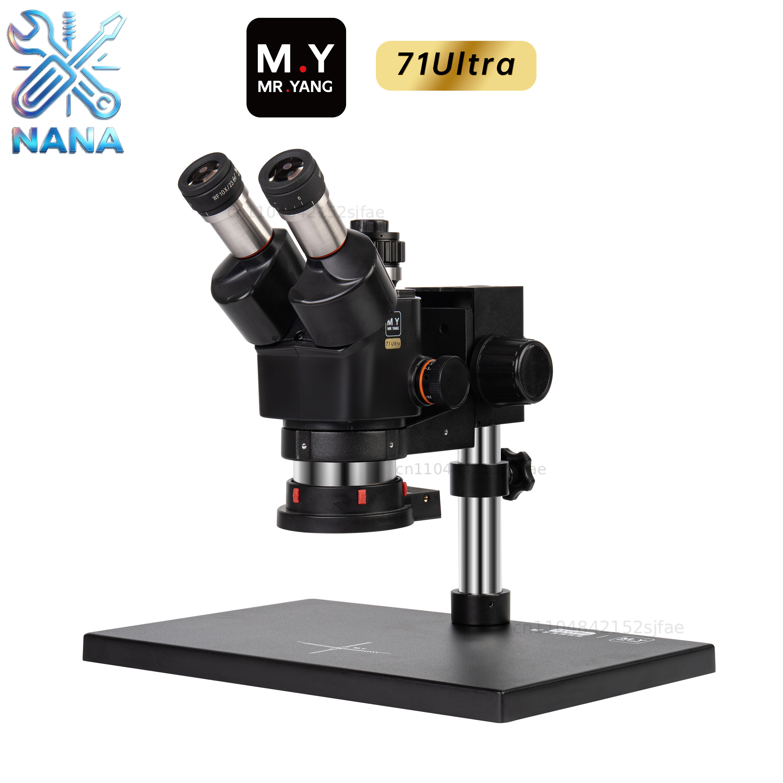 Stereo Trinocular Microscope Pcb - Microscopio Trinocular YCS MR.YANG 71 ULTRA
