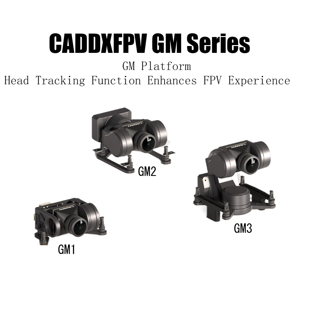 Fpv Goggles Walksnail Avatar Hd - CADDXFPV Gimbal GM1/GM2/GM3 (Sin Cámara) Head
