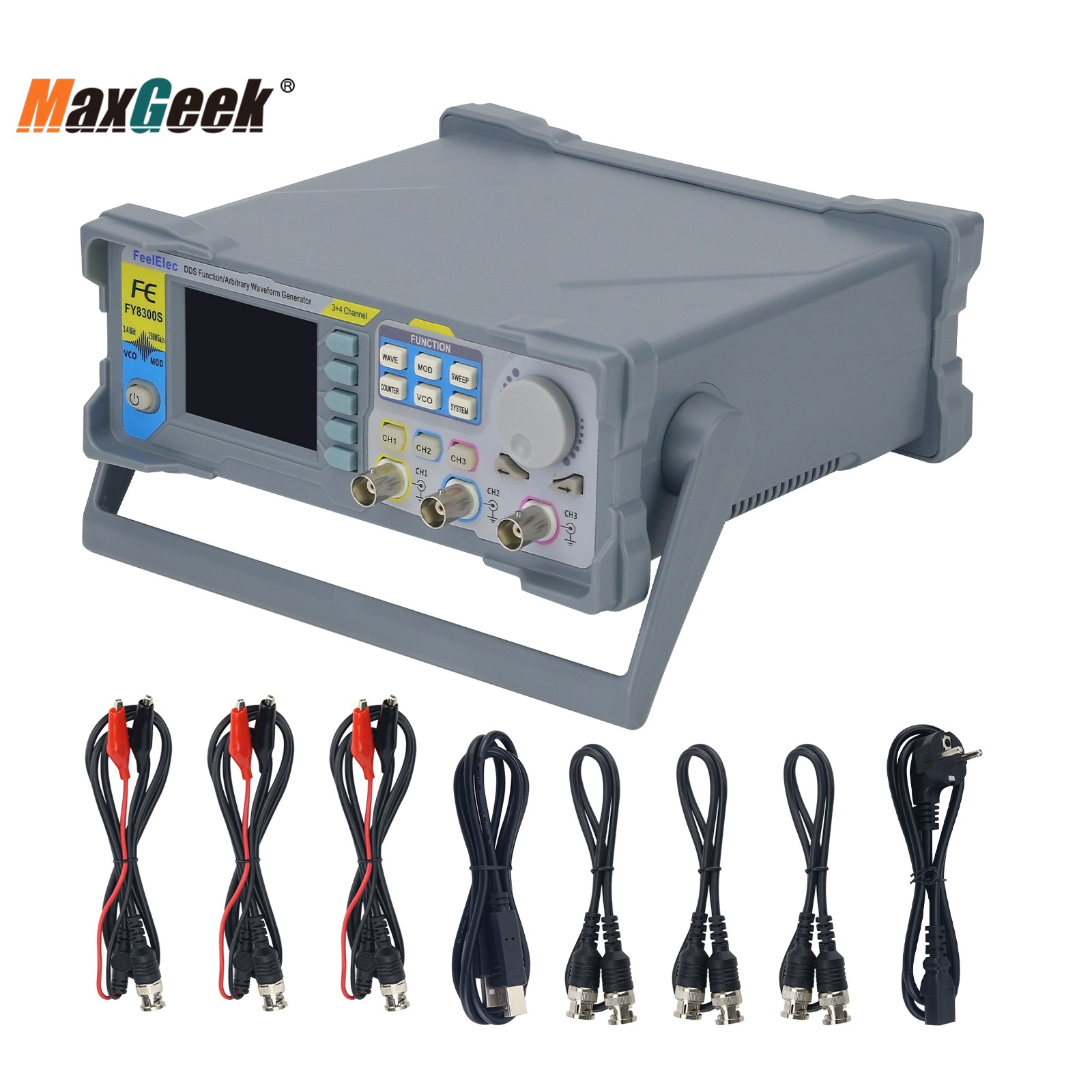 Function Arbitrary Waveform Generator - Maxgeek FY8300S-20M 20MHz 40MHz 60MHz Función