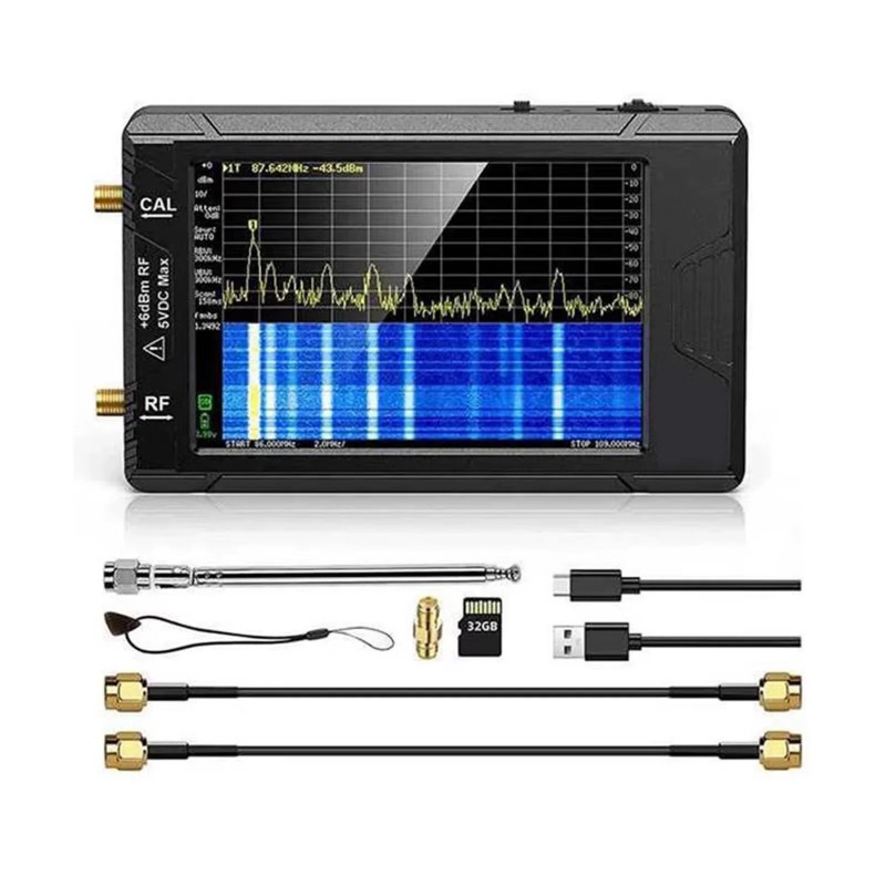 Signal Generator Spectrum Analyzer - Nuevo Analizador de espectro pequeño portátil,