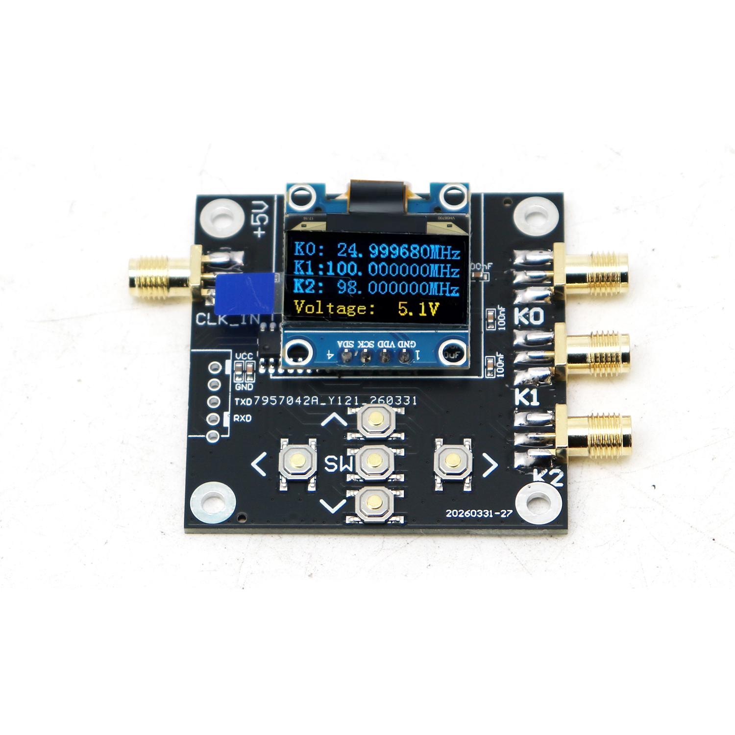 Signal Generator Spectrum Analyzer - Generador de Señal de Reloj Programable