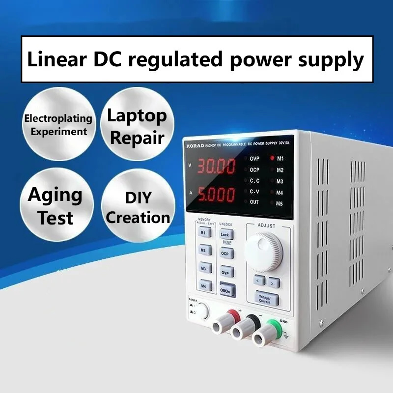 Fuente de Alimentación DC Regu - Programmable Dc Power Supply 30V 10A reseña y precio