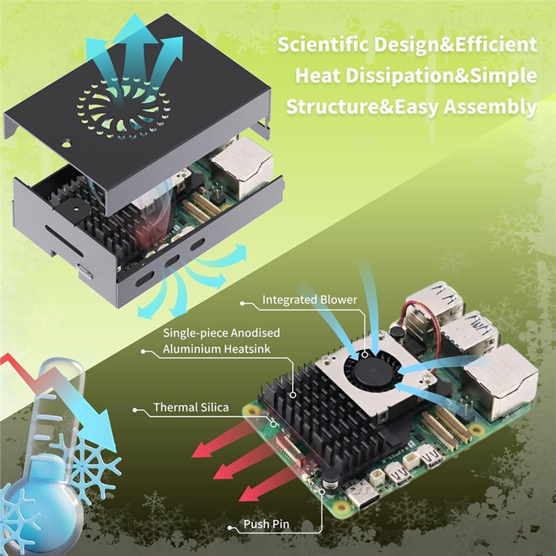 AS95-Kit de Inicio Irasptek pa - Raspberry Pi 5 8Gb Kit reseña y precio