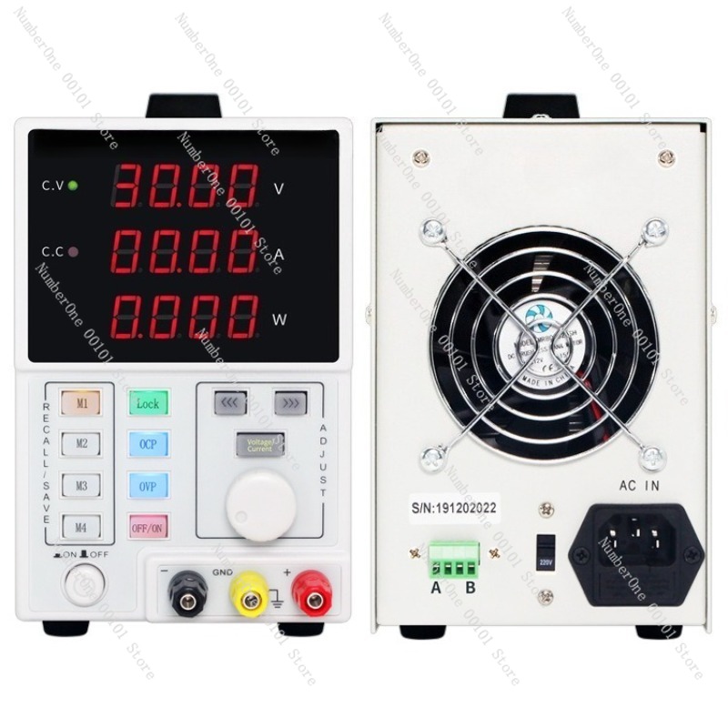 Fuente de Alimentación CC Regu - Programmable Dc Power Supply 30V 10A reseña y precio