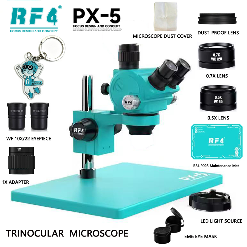 Microscopio Trinocular Estéreo - Stereo Trinocular Microscope Pcb reseña y precio