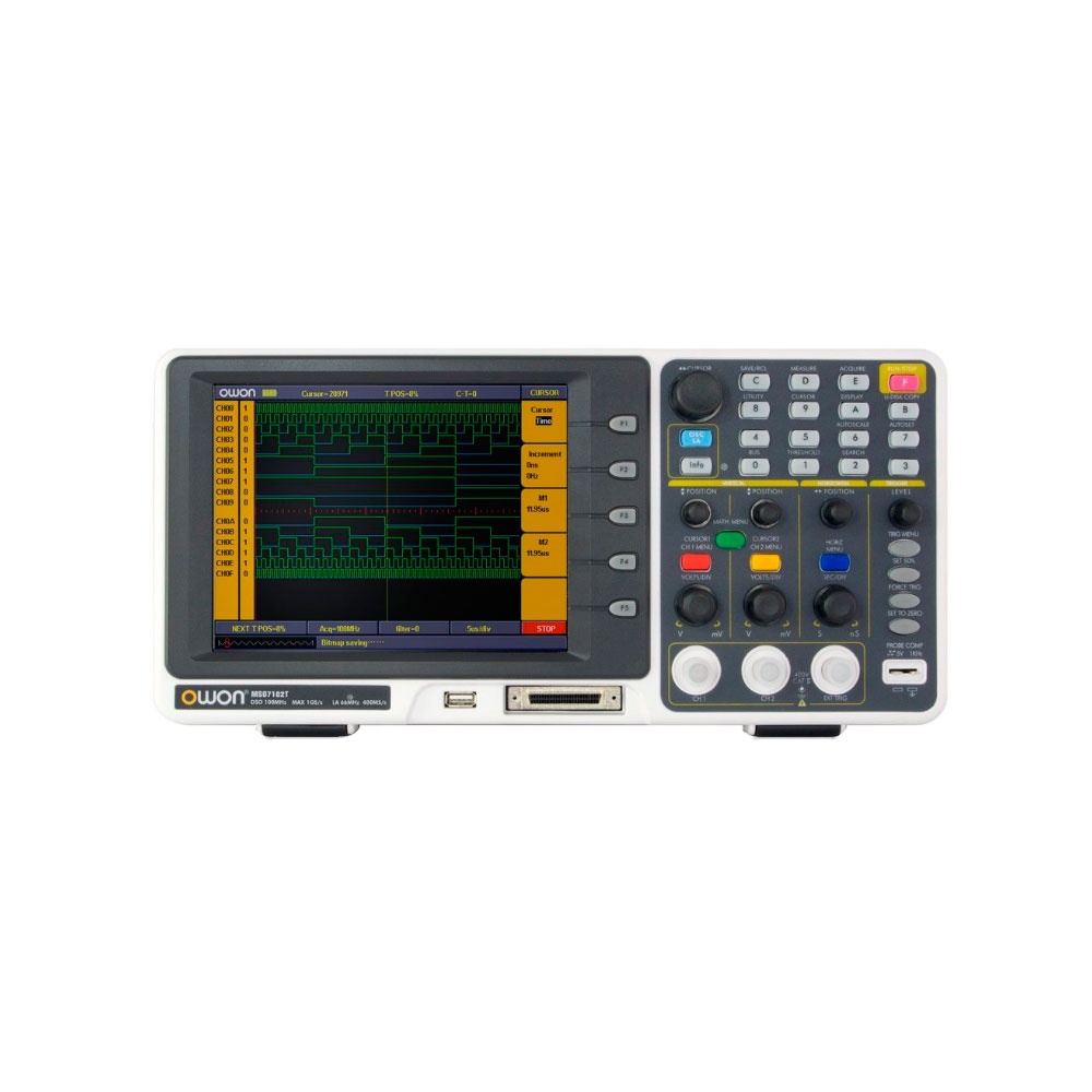 Osciloscopio Digital con Anali - Digital Storage Oscilloscope 100Mhz reseña y precio