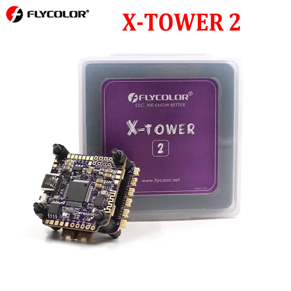 HobbyFIy Flycolor X-TOWER 2 F7 - Fpv Flight Controller F7 Stack 60A reseña y precio