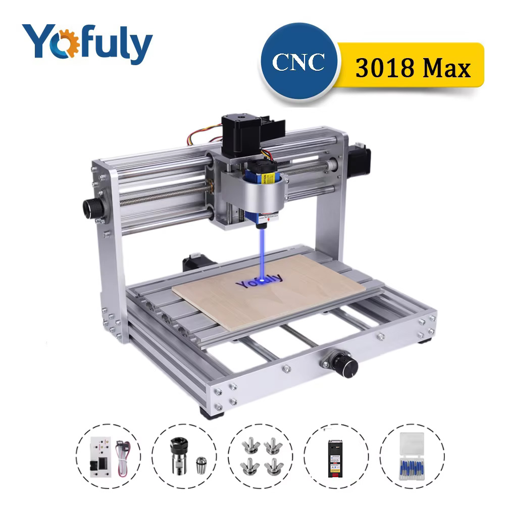Máquina de grabado de Metal CN - Mini Laser Engraver Cnc Router reseña y precio
