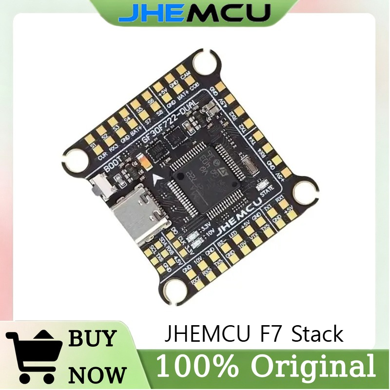 Controlador de Vuelo JHEMCU F7 - Fpv Flight Controller F7 Stack 60A reseña y precio