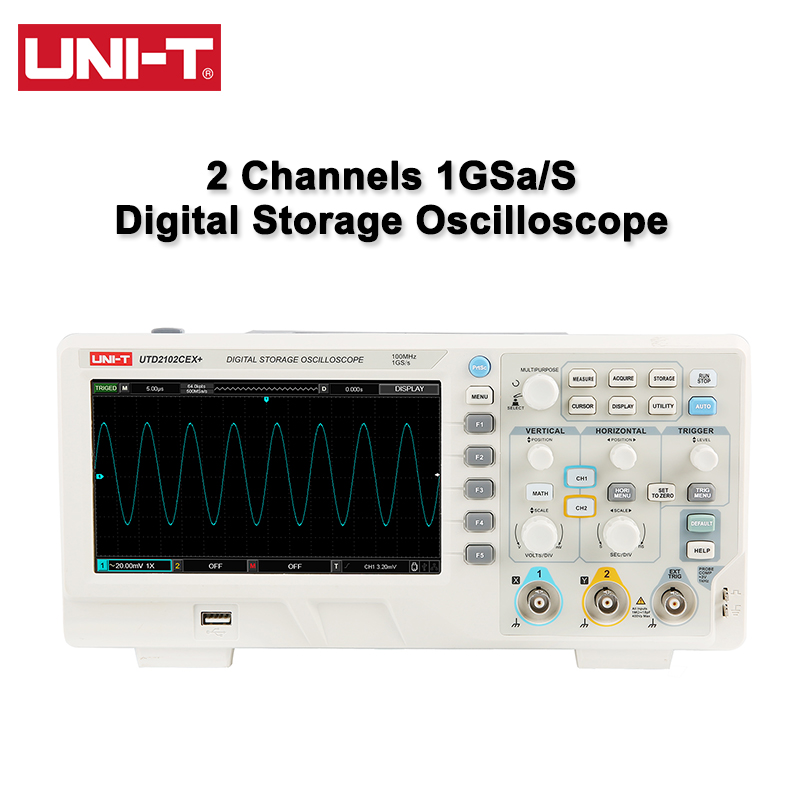 Osciloscopio Digital UNI-T UTD - Digital Storage Oscilloscope 100Mhz reseña y precio