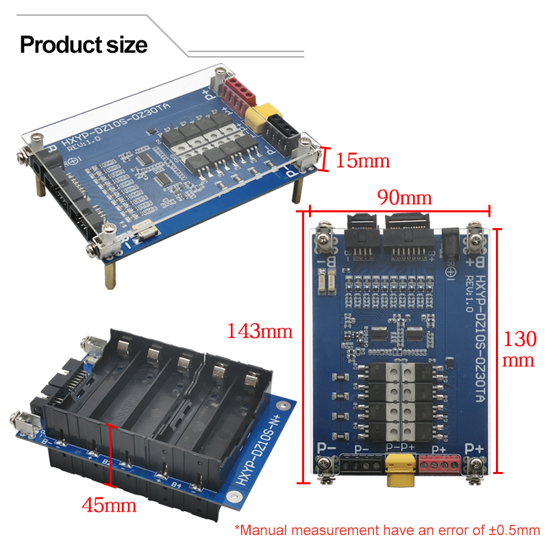 Paquete de batería de 36V 10S  - Spot Welder 18650 Battery Pack reseña y precio