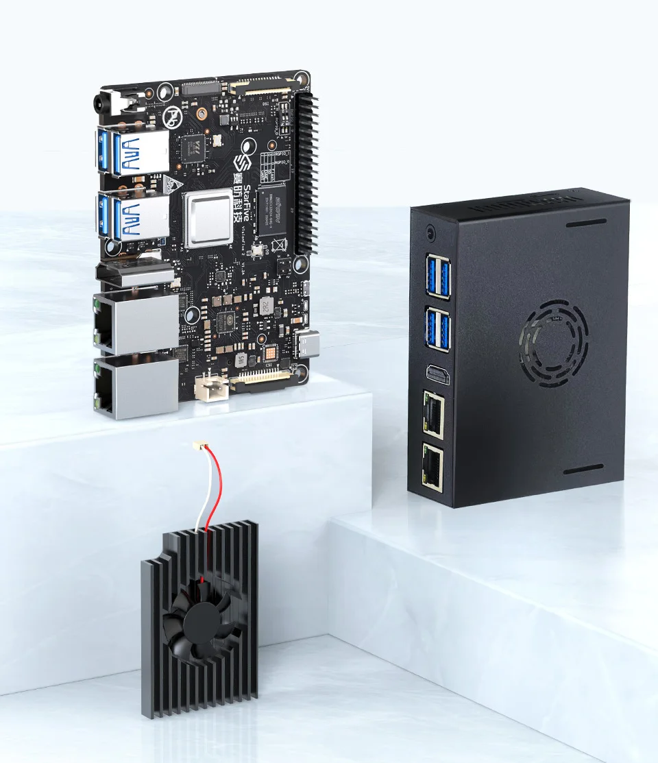 VisionFive2 8GB WiFi AI Kit, C - Raspberry Pi 5 8Gb Kit reseña y precio
