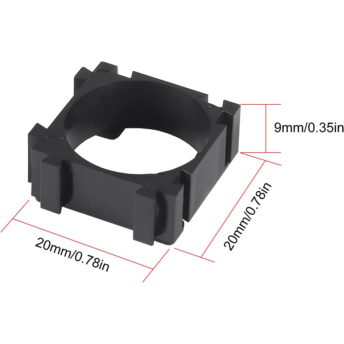 100 soportes de plástico para  - Spot Welder 18650 Battery Pack reseña y precio