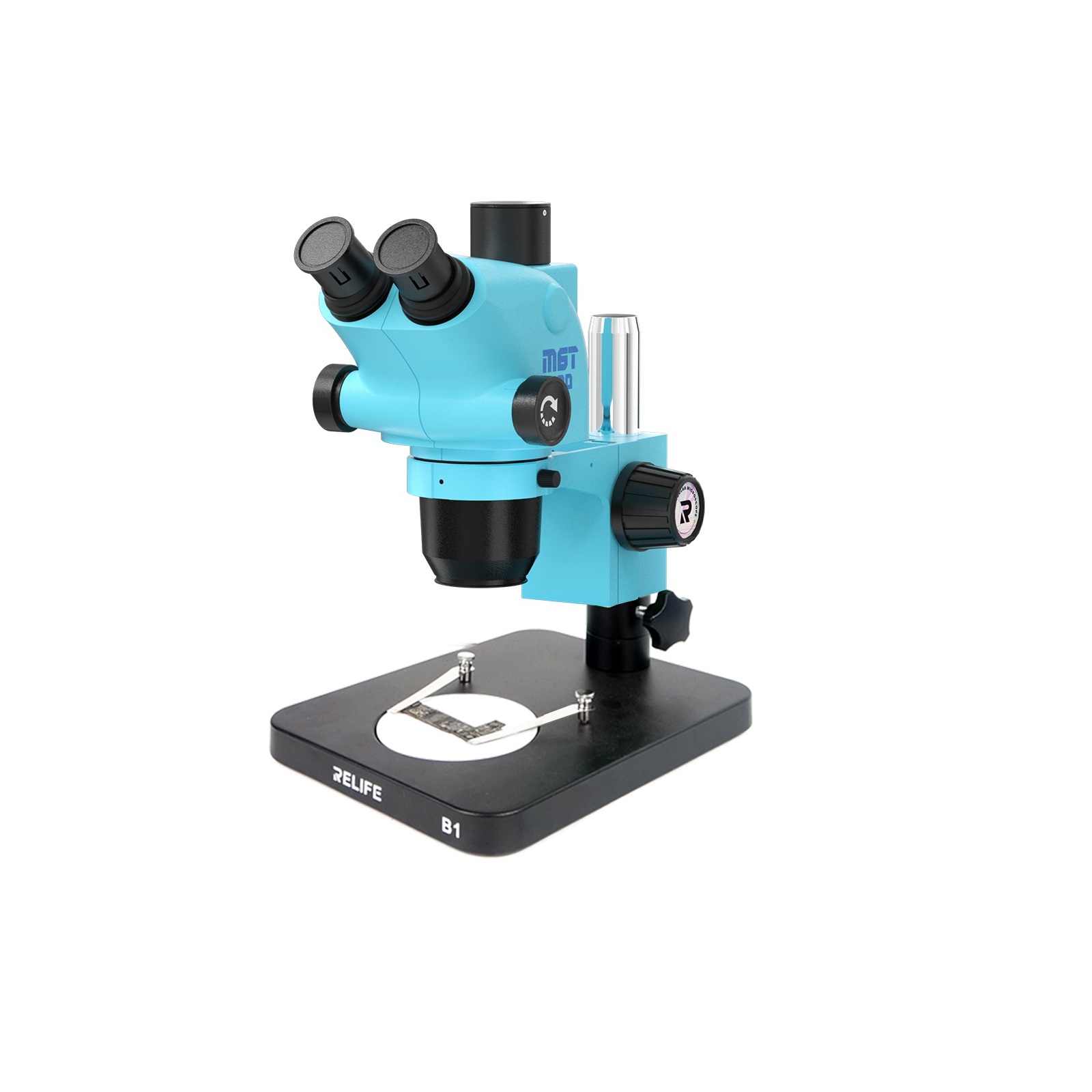 Microscopio estéreo trinocular - Stereo Trinocular Microscope Pcb reseña y precio