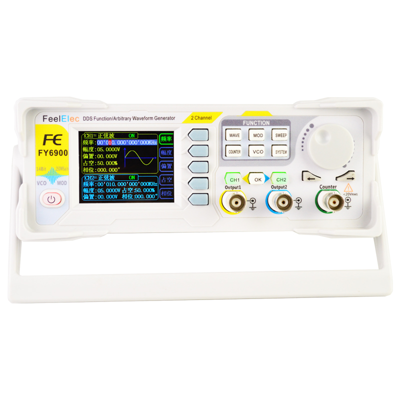 FY6900 generador de señal Plus - Function Arbitrary Waveform Generator reseña y precio