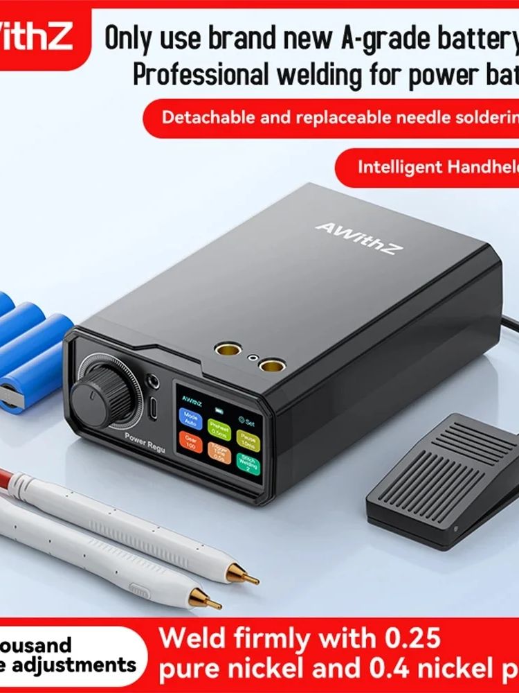 Soldadora de Puntos Portátil A - Spot Welder 18650 Battery Pack reseña y precio