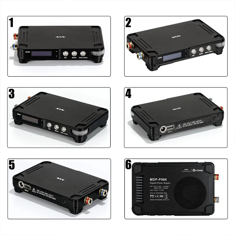 Miniware MDP-P906 fuente de al - Programmable Dc Power Supply 30V 10A reseña y precio