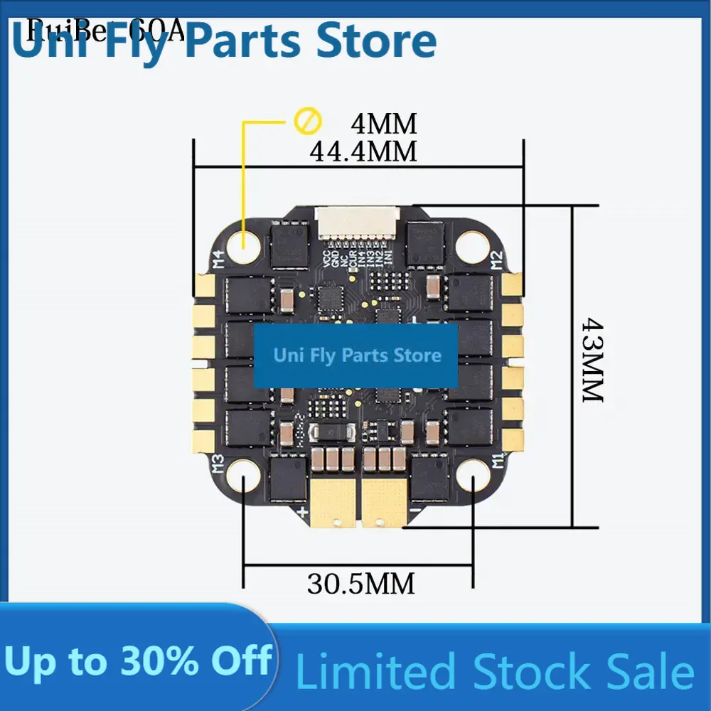 UniFlyJHEMCU F7 Stack F722 Con - Fpv Flight Controller F7 Stack 60A reseña y precio